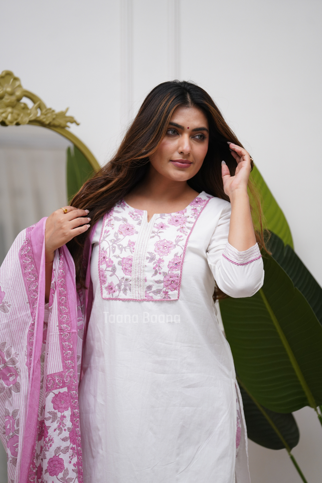 Dupatta Pant Set