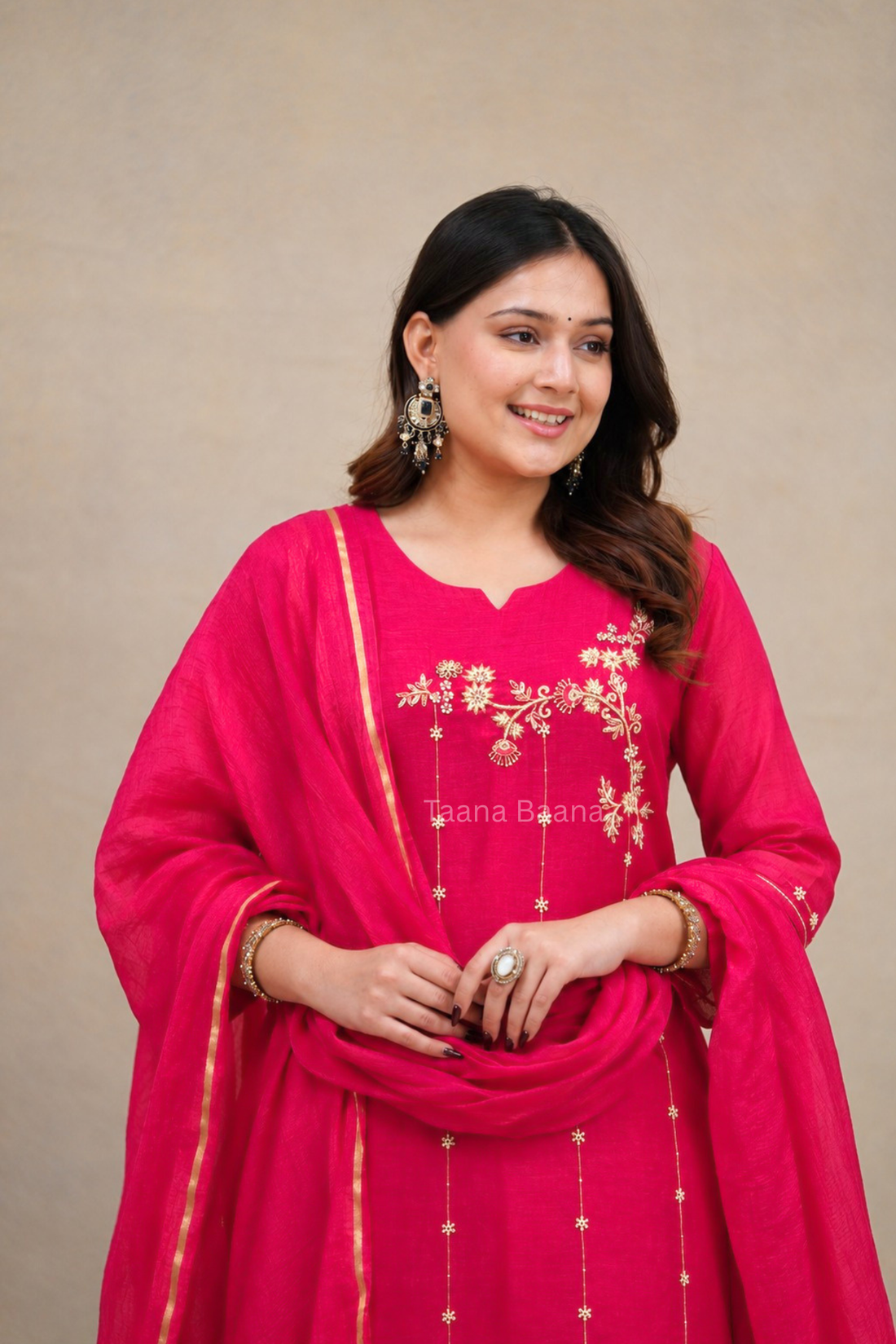 Dupatta Pant Set