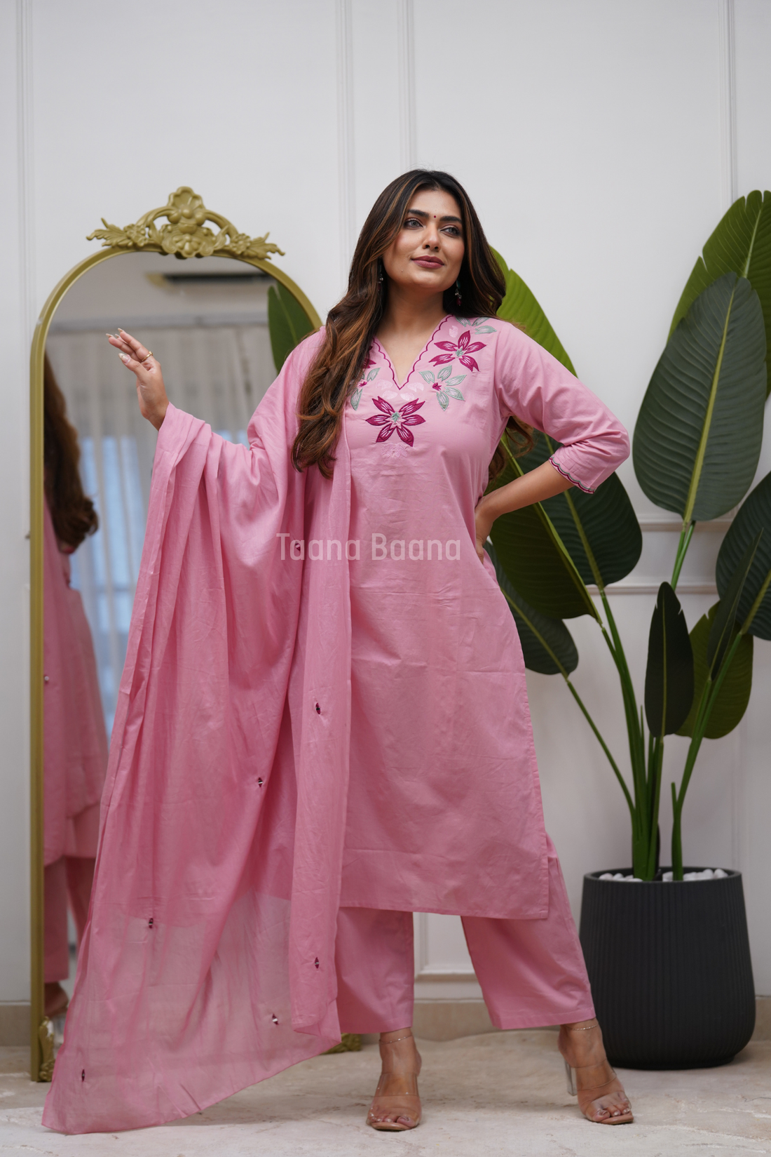 Dupatta Pant Set