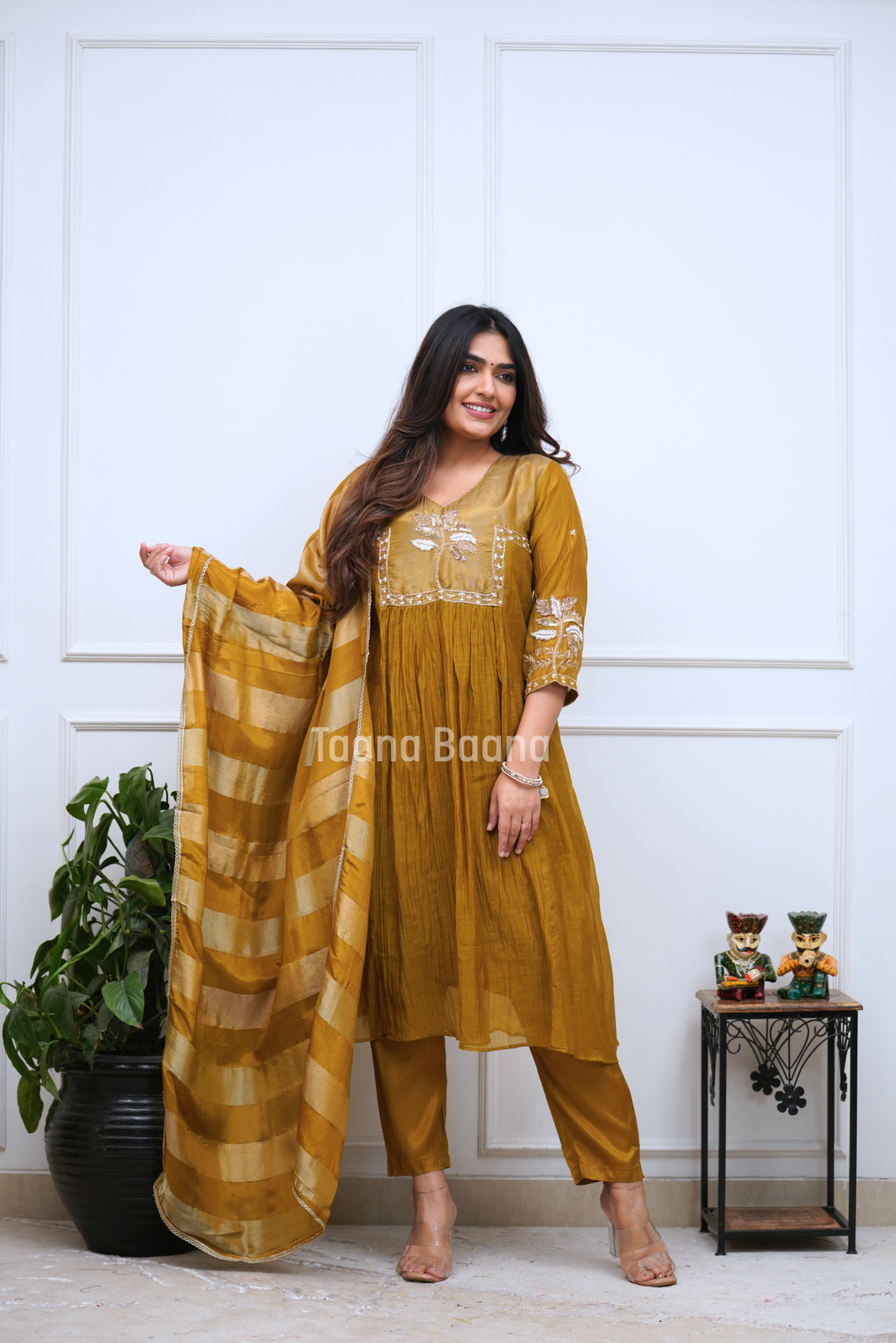 Dupatta Pant Set