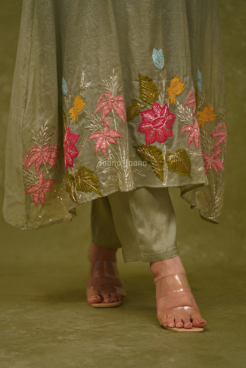 Dupatta Pant Set
