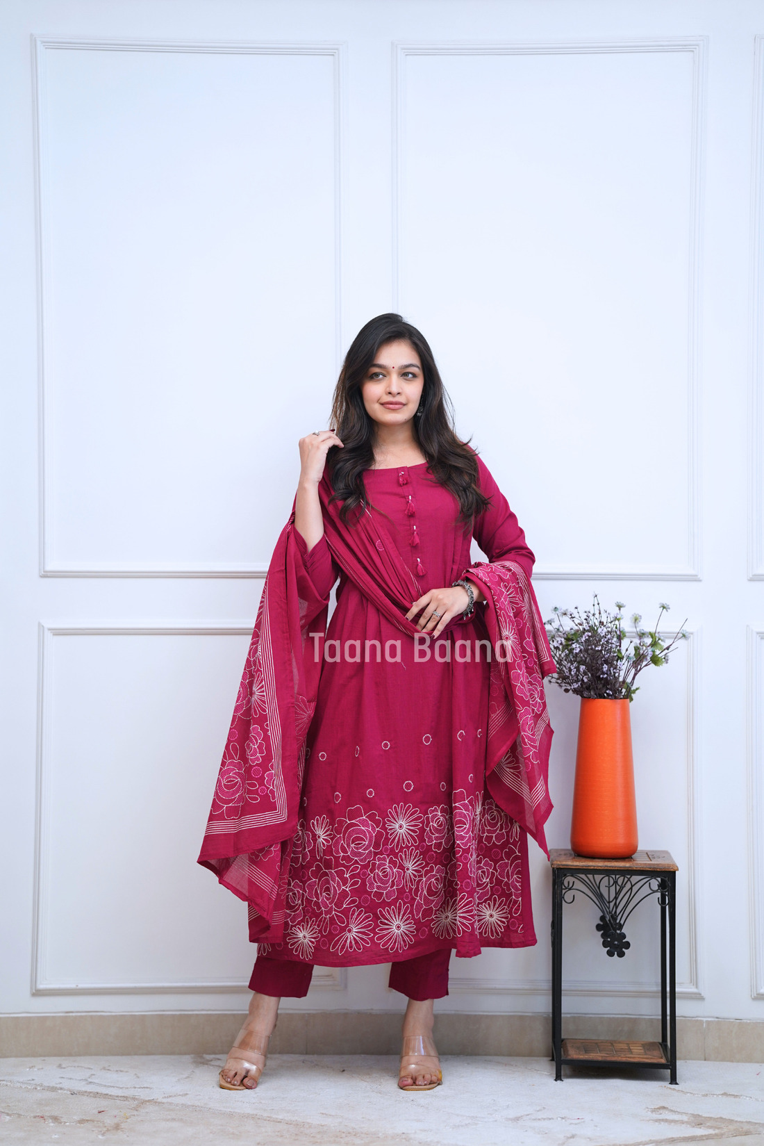 Dupatta Pant Set