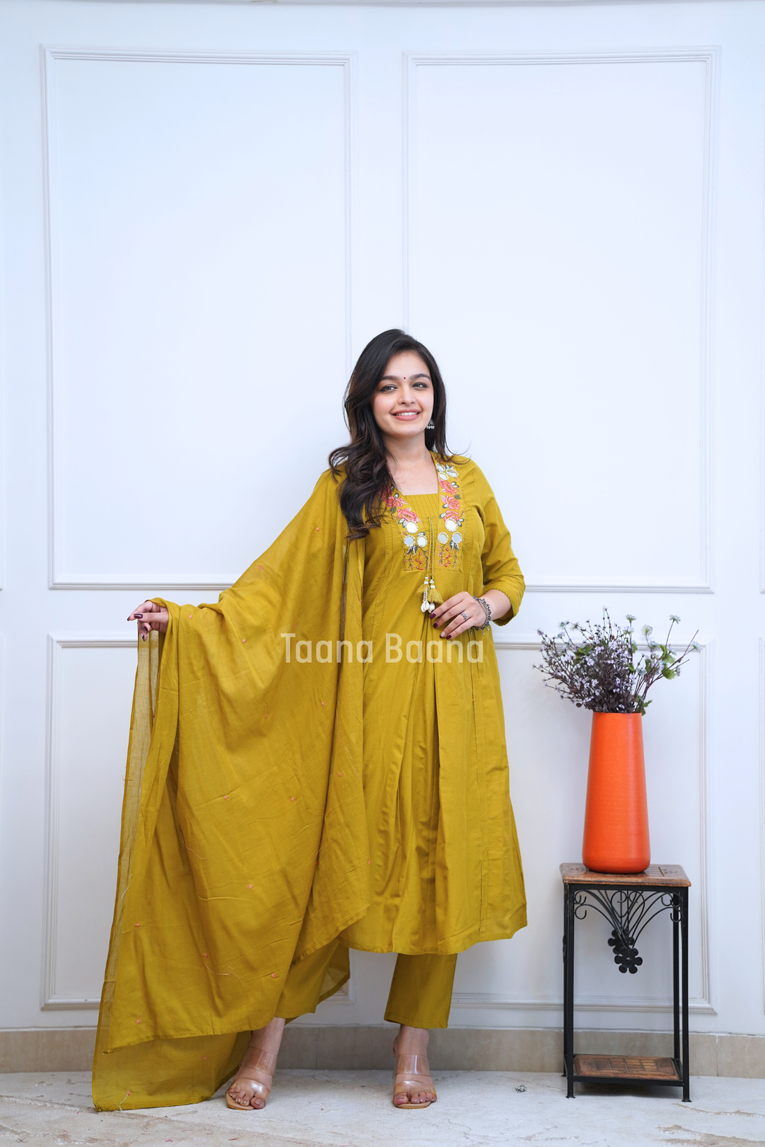 Dupatta Pant Set