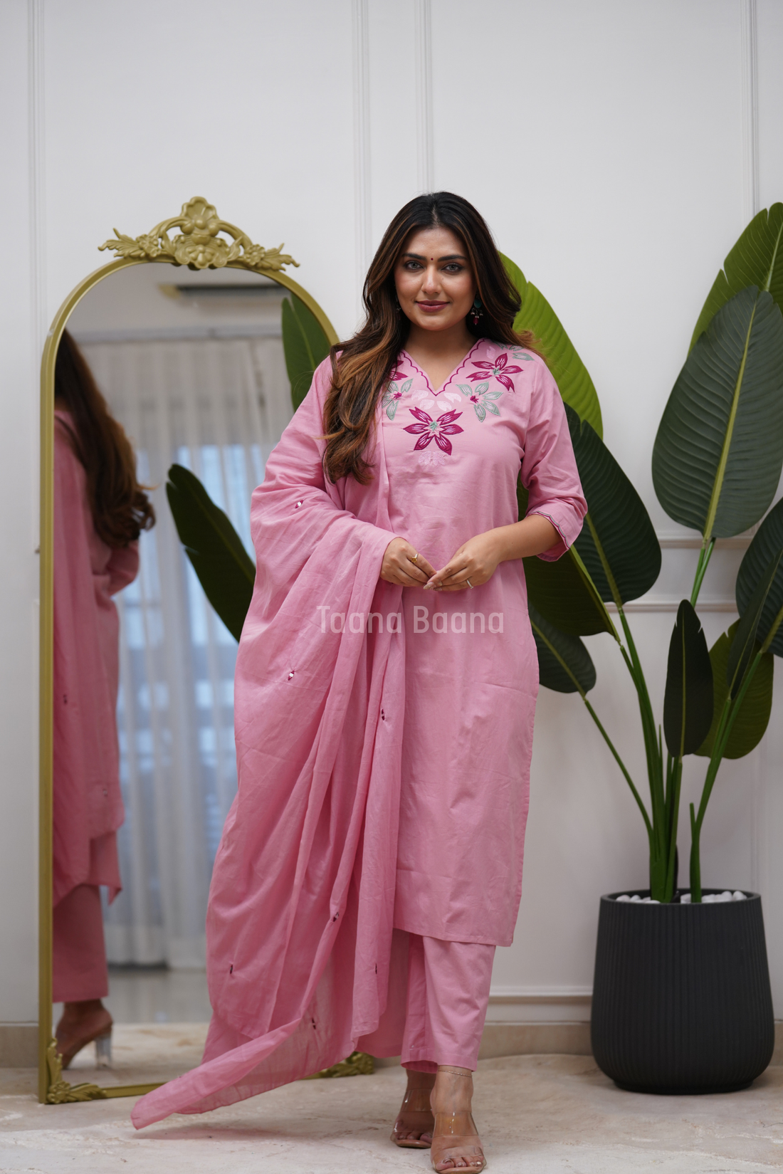 Dupatta Pant Set