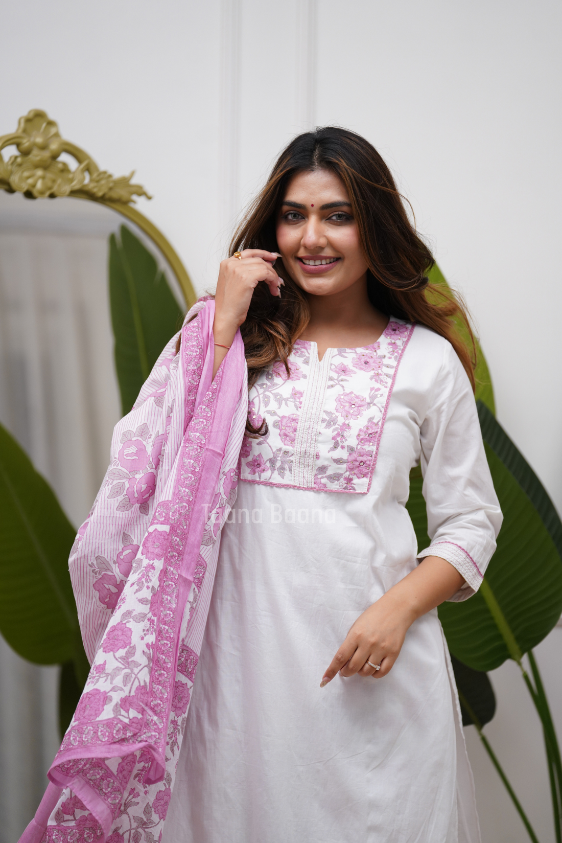 Dupatta Pant Set