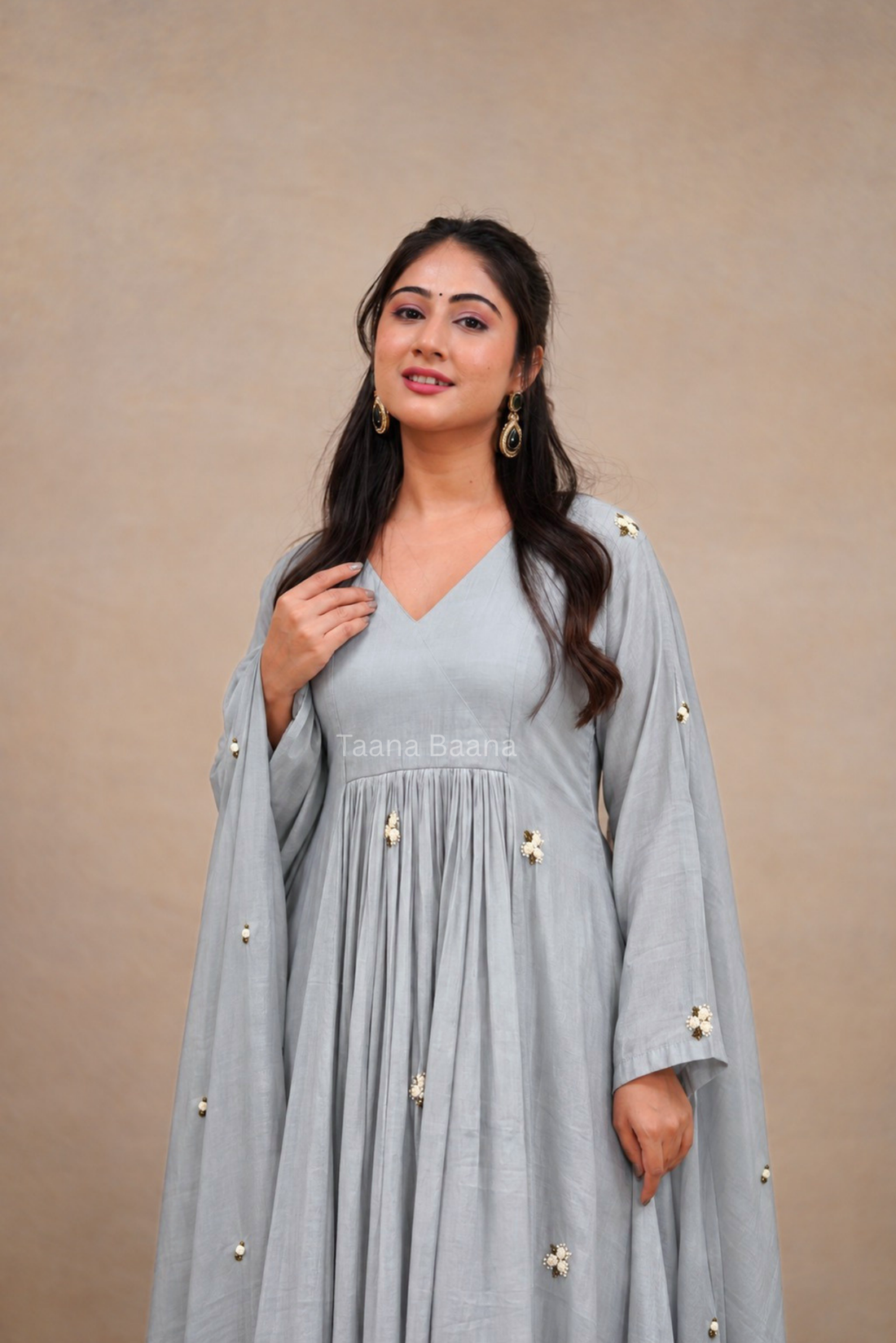 Anarkali Dupatta Set