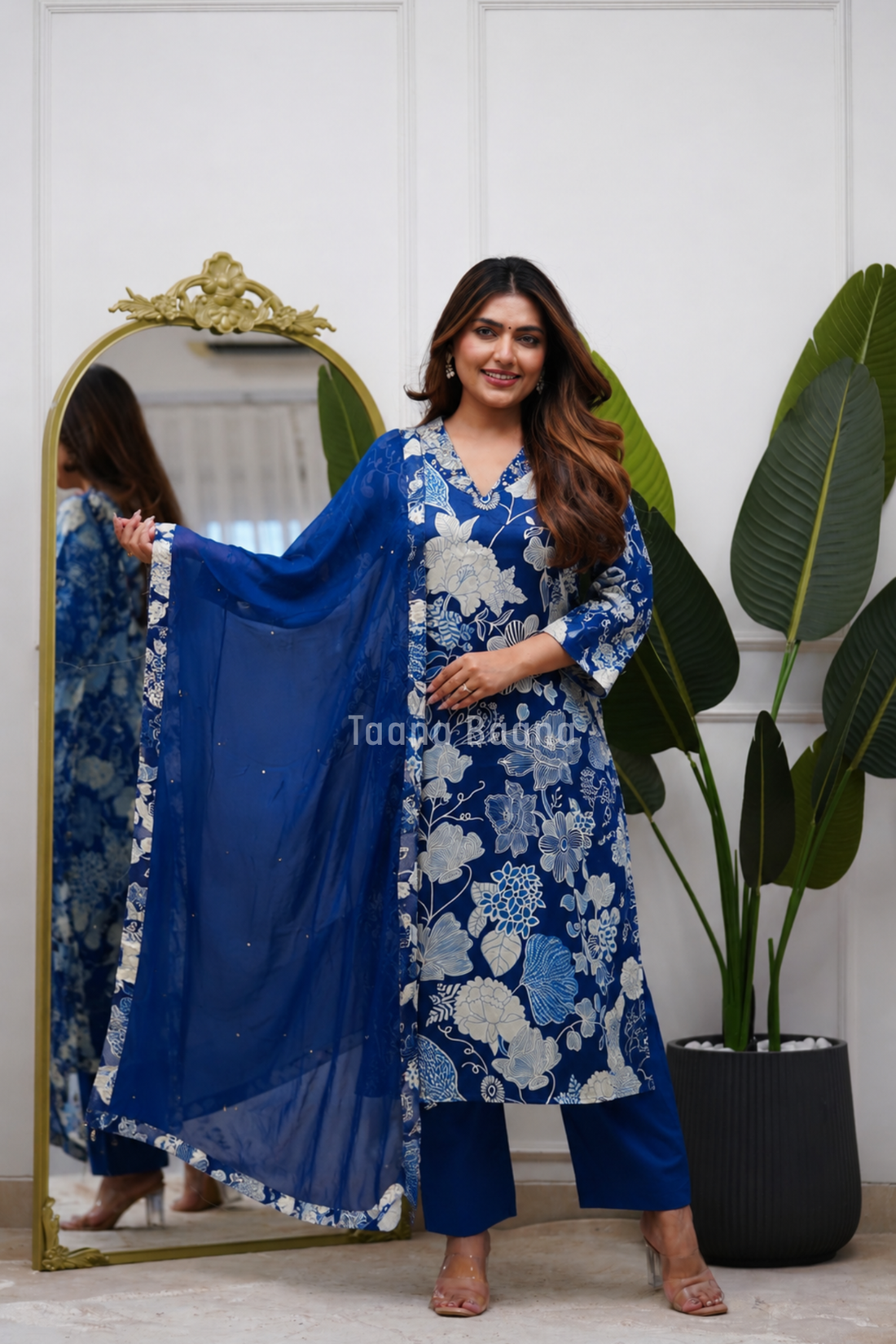 Dupatta Pant Set