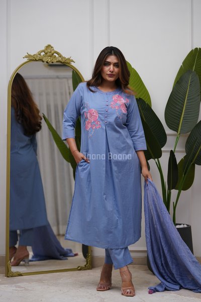 Dupatta Pant Set