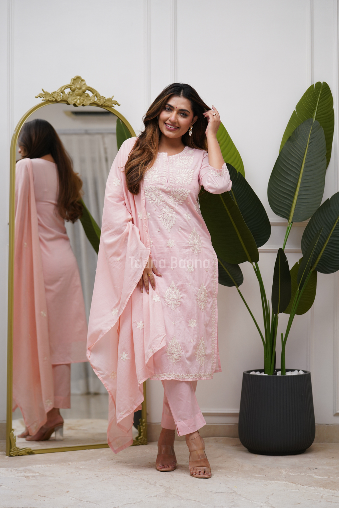 Dupatta Pant Set