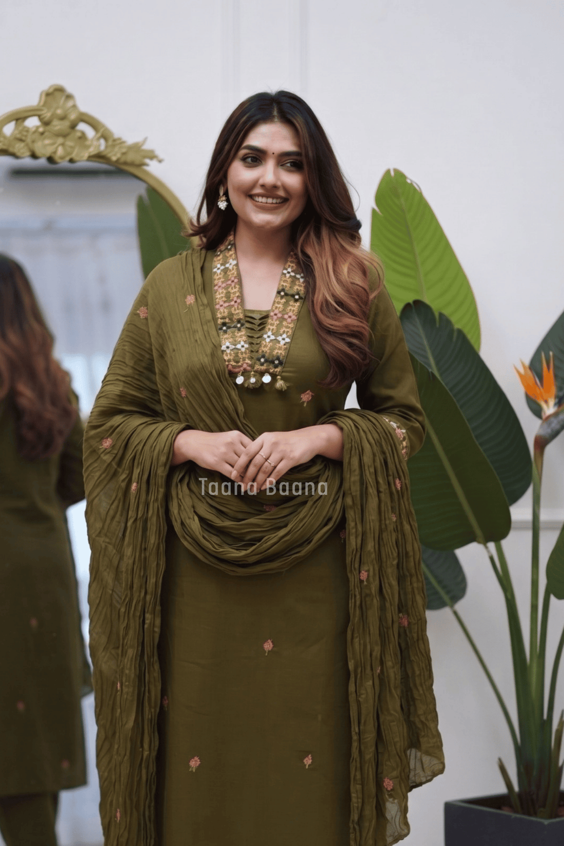 Dupatta Pant Set