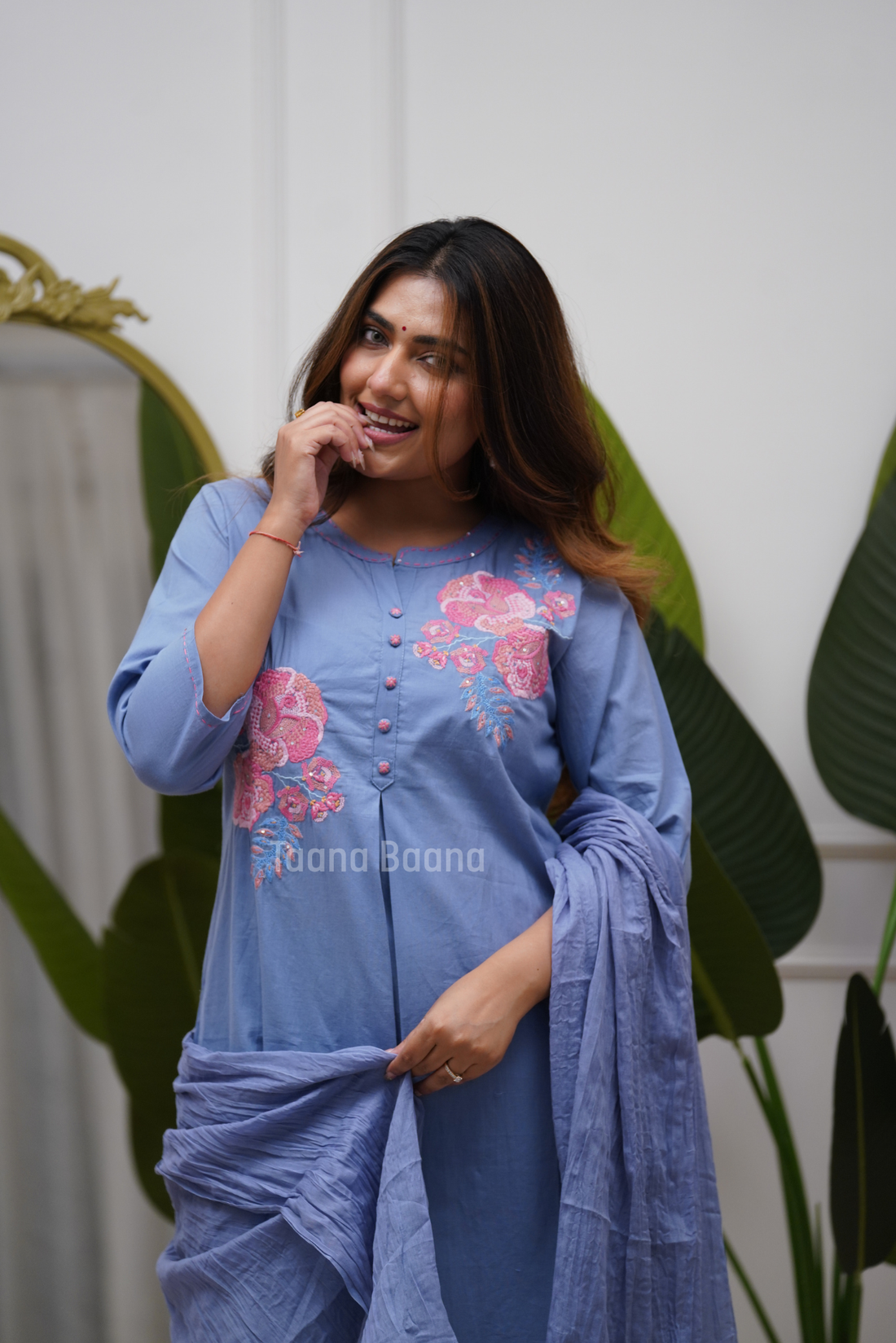Dupatta Pant Set