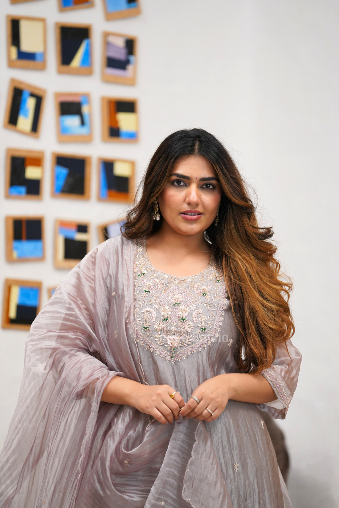 Dupatta Pant Set
