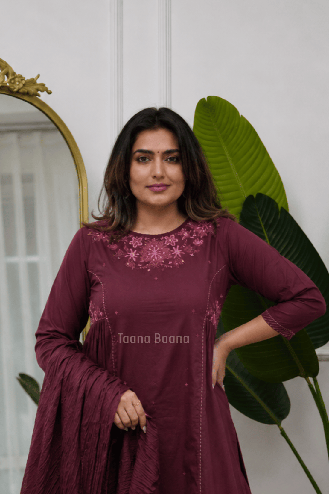 Dupatta Pant Set