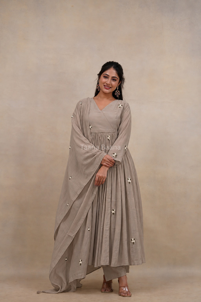 Anarkali Dupatta Set