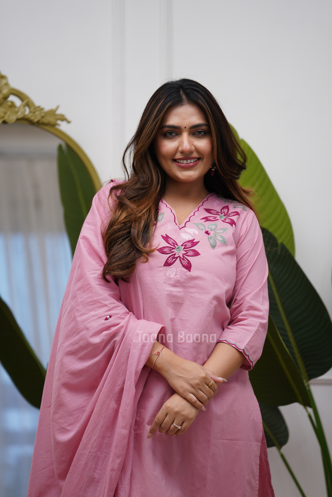 Dupatta Pant Set