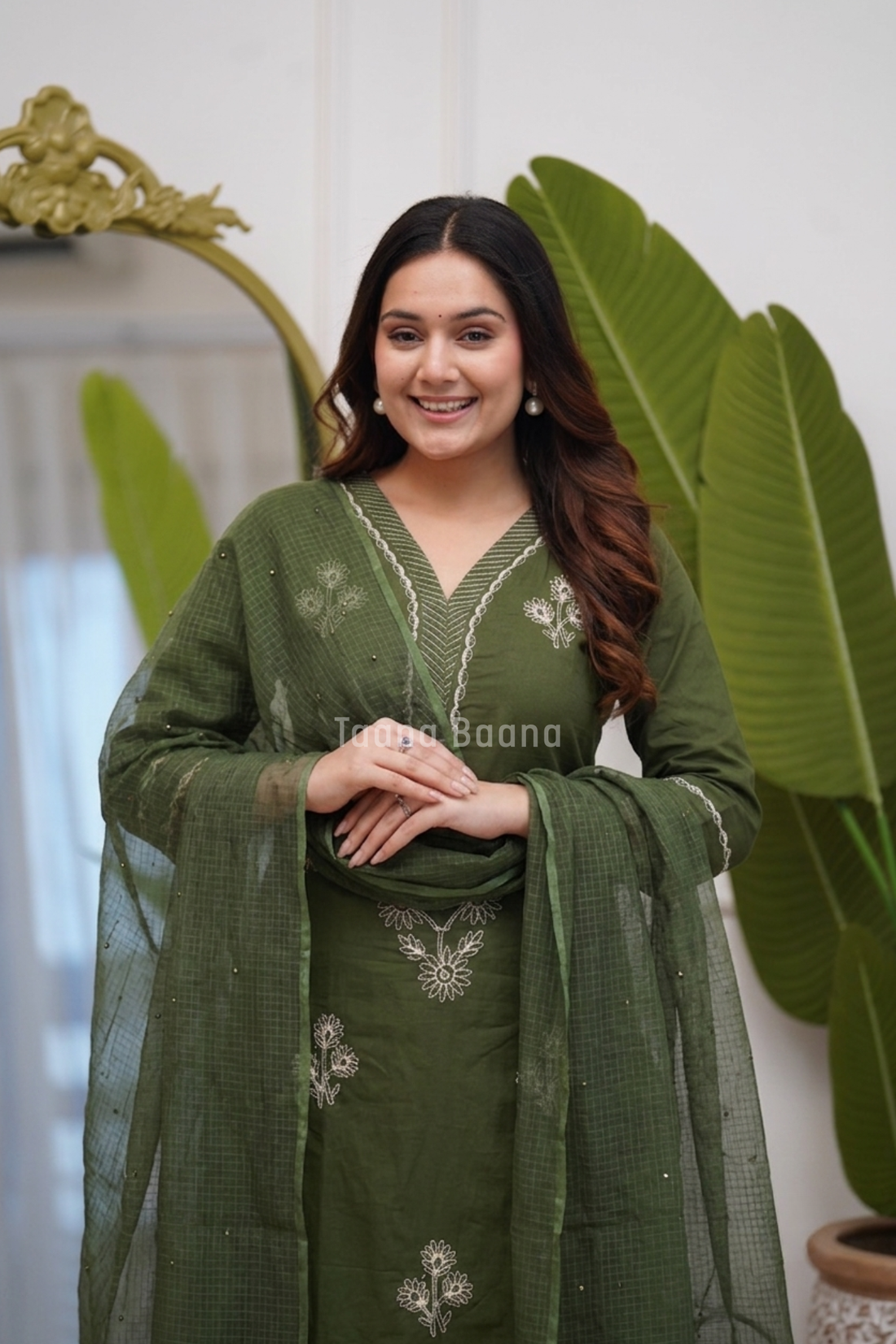 Dupatta Pant Set