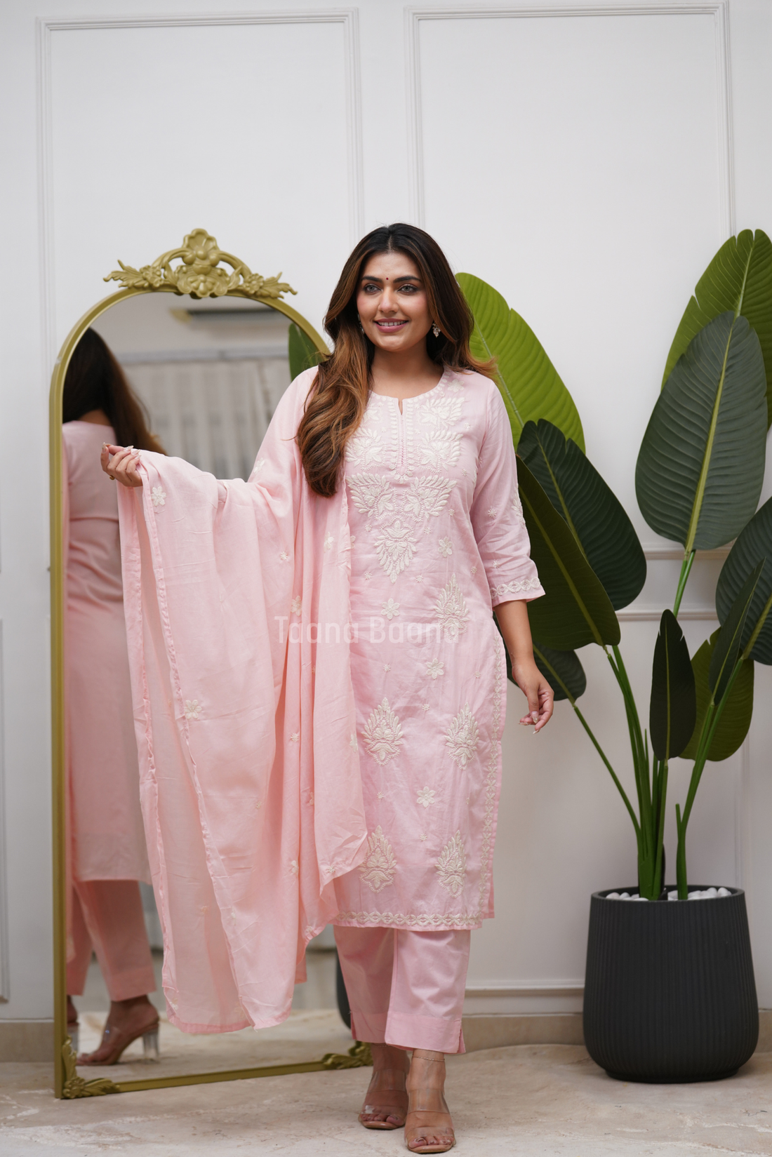 Dupatta Pant Set