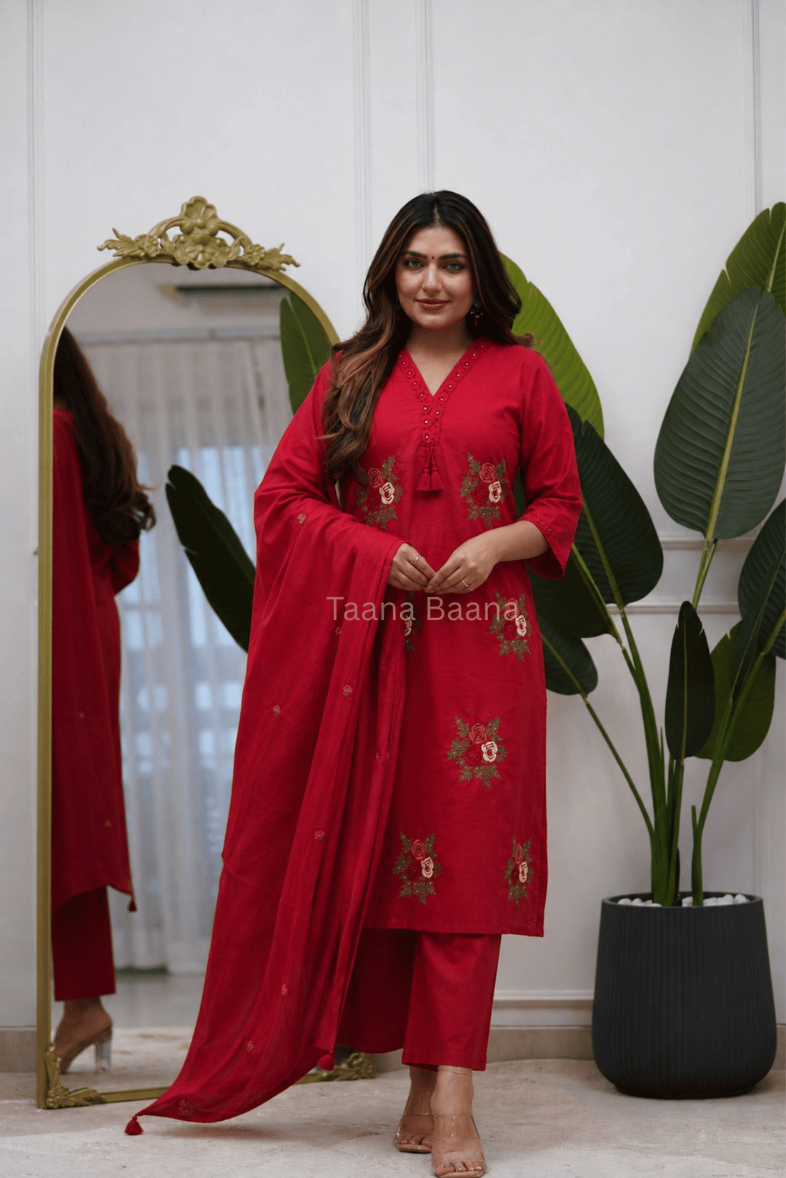 Dupatta Pant Set
