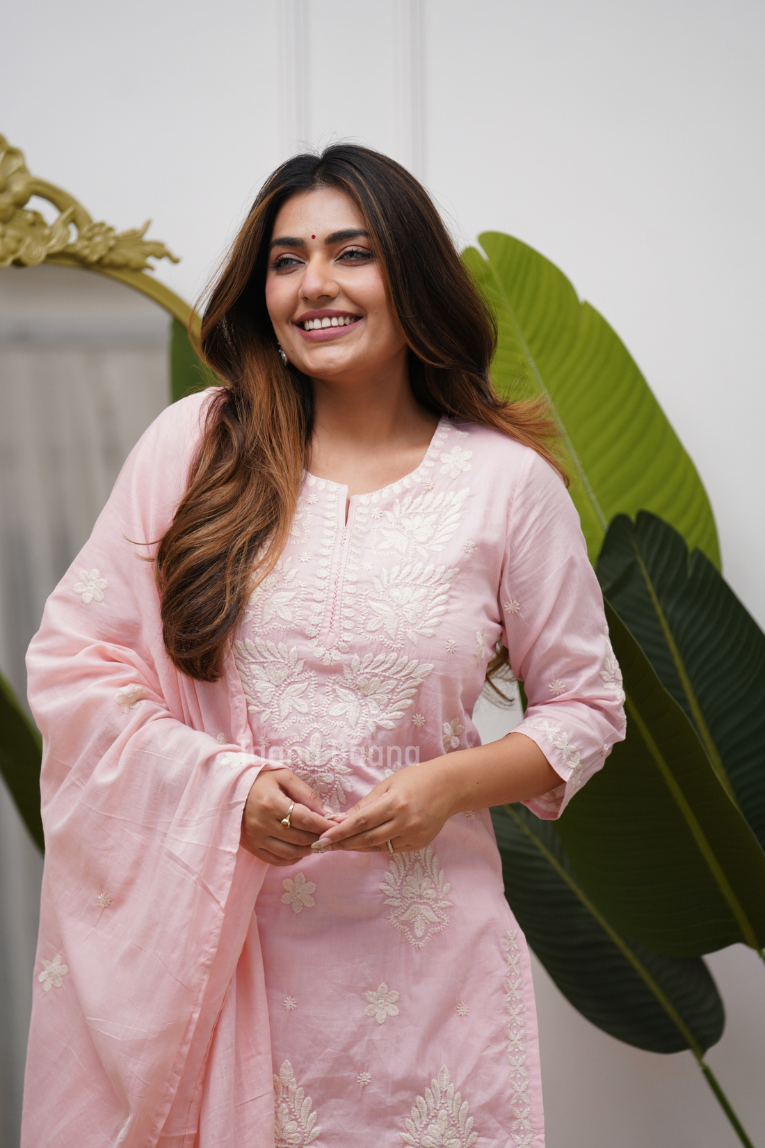 Dupatta Pant Set