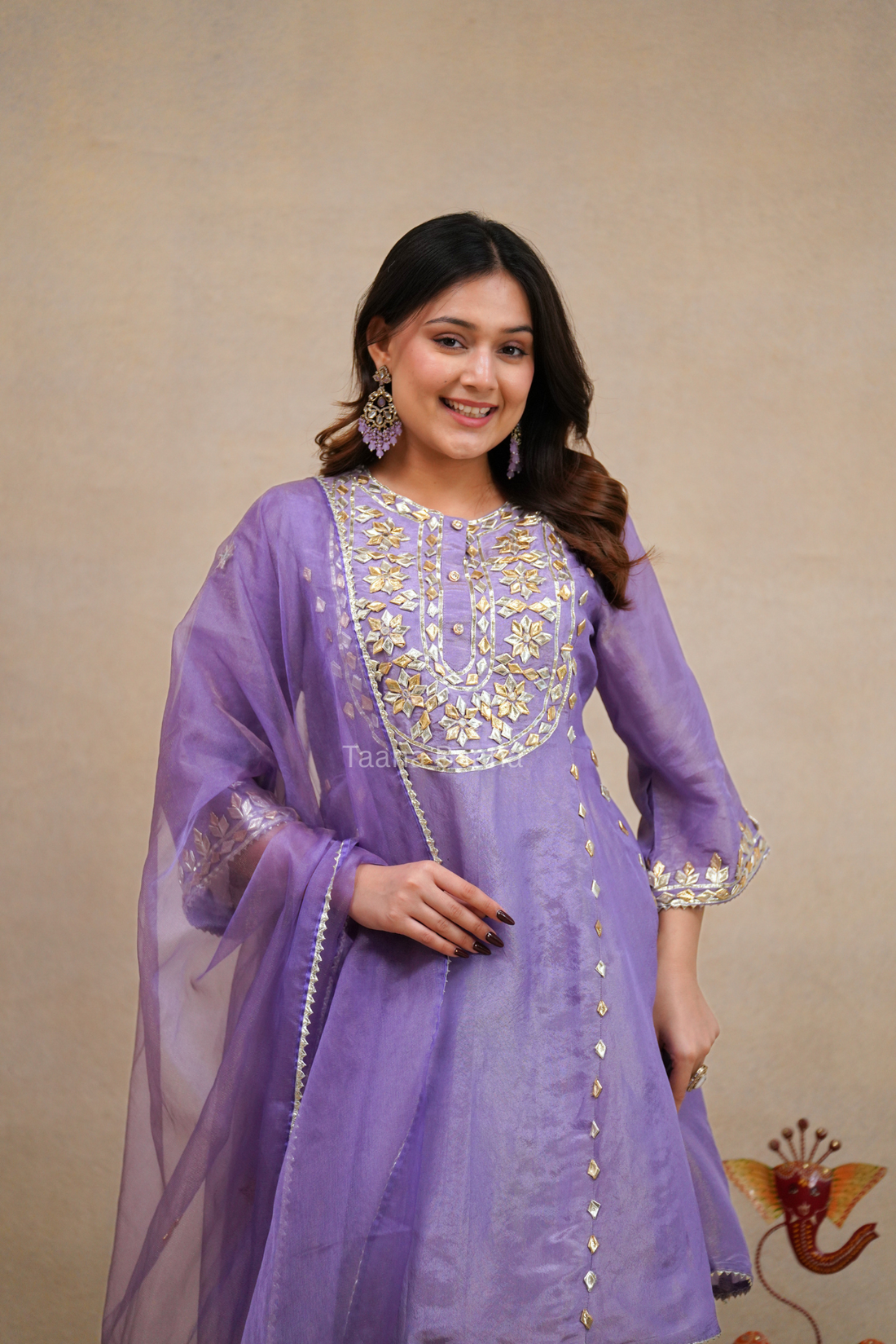 Dupatta Pant Set