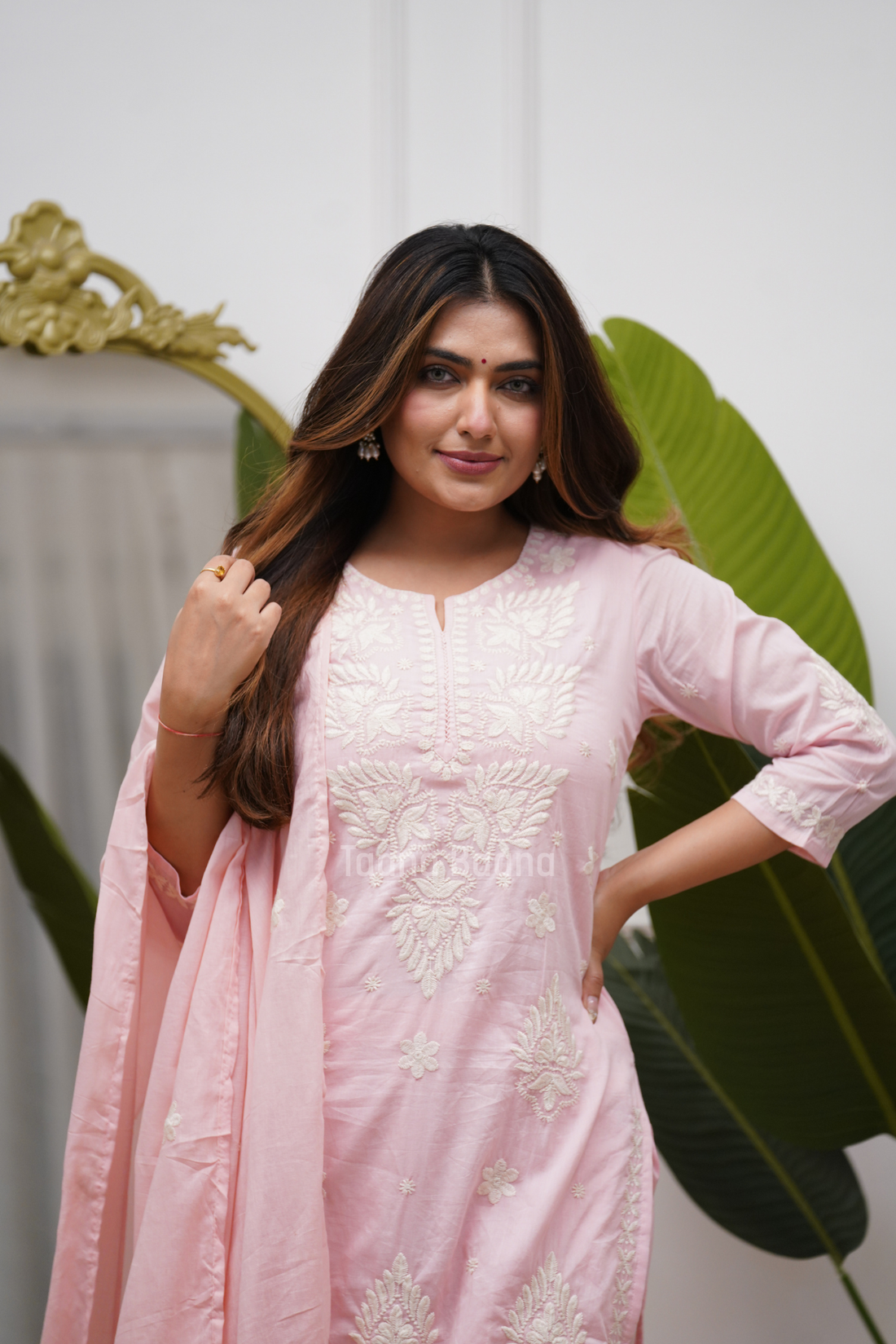 Dupatta Pant Set