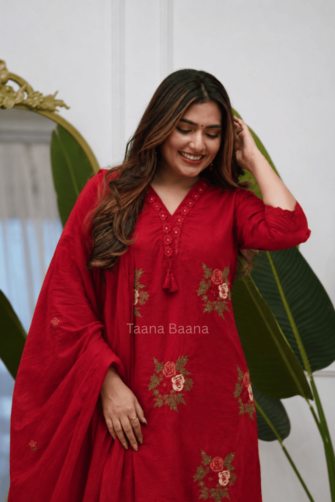 Dupatta Pant Set