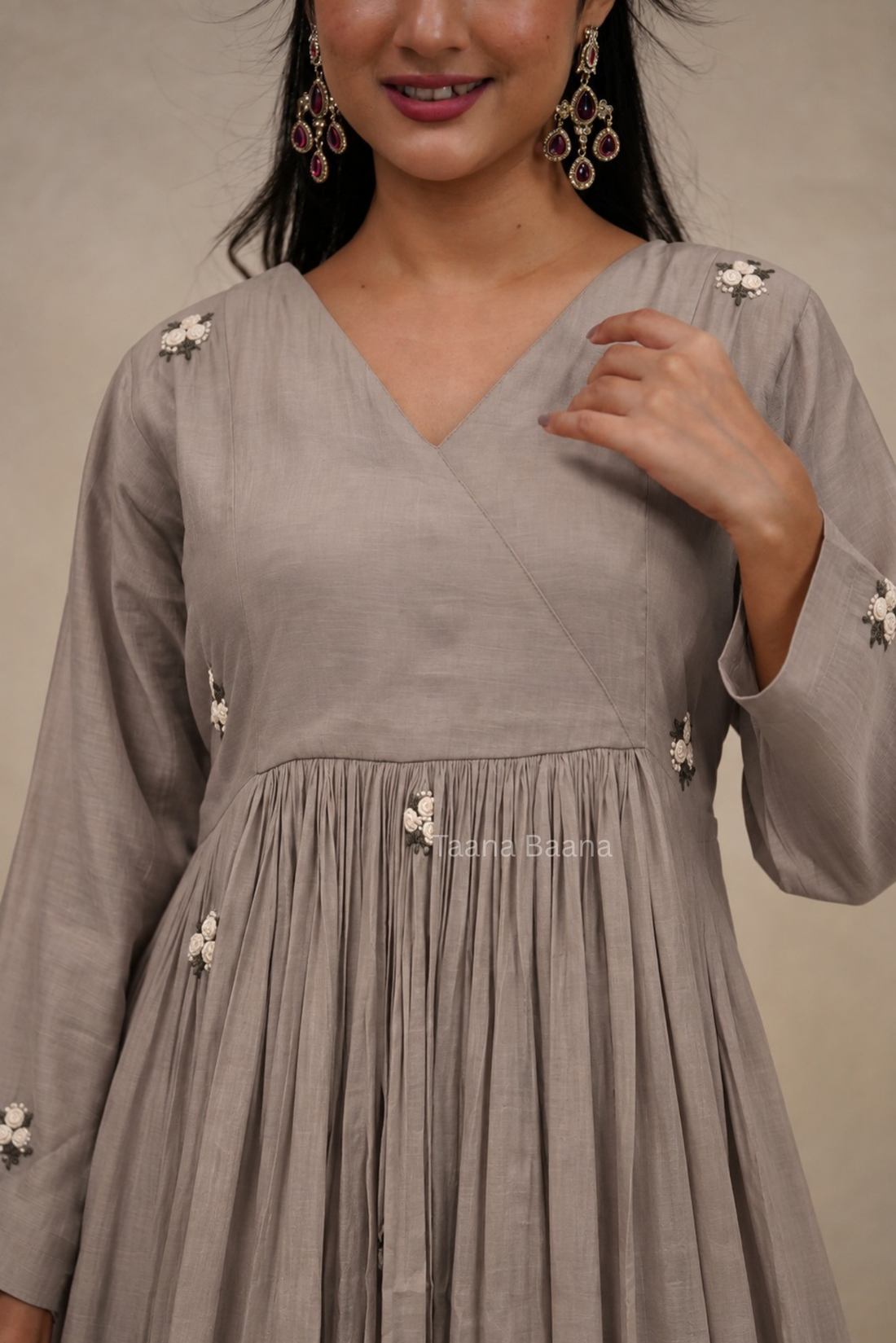 Anarkali Dupatta Set