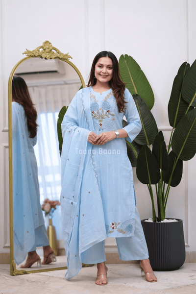 Dupatta Pant Set
