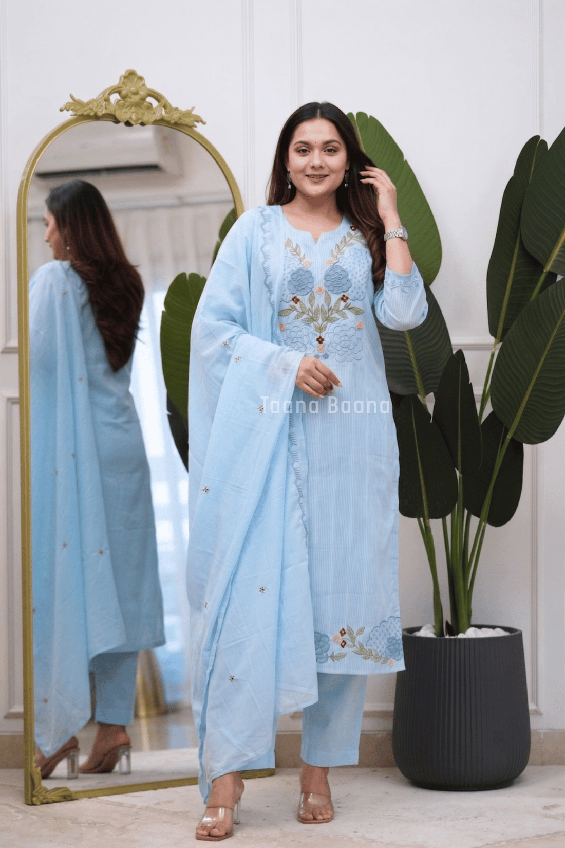 Dupatta Pant Set