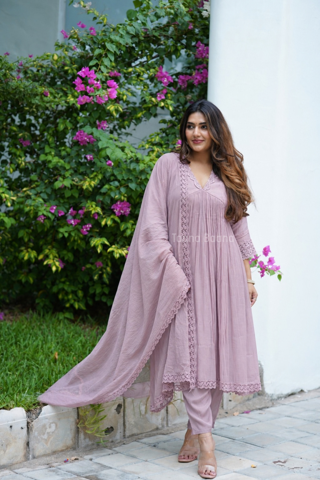 Dupatta Pant Set
