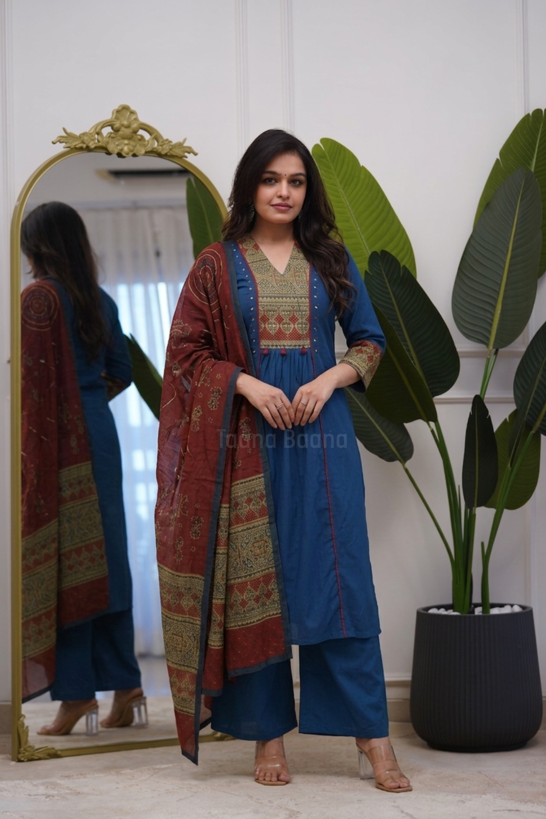 Dupatta Pant Set