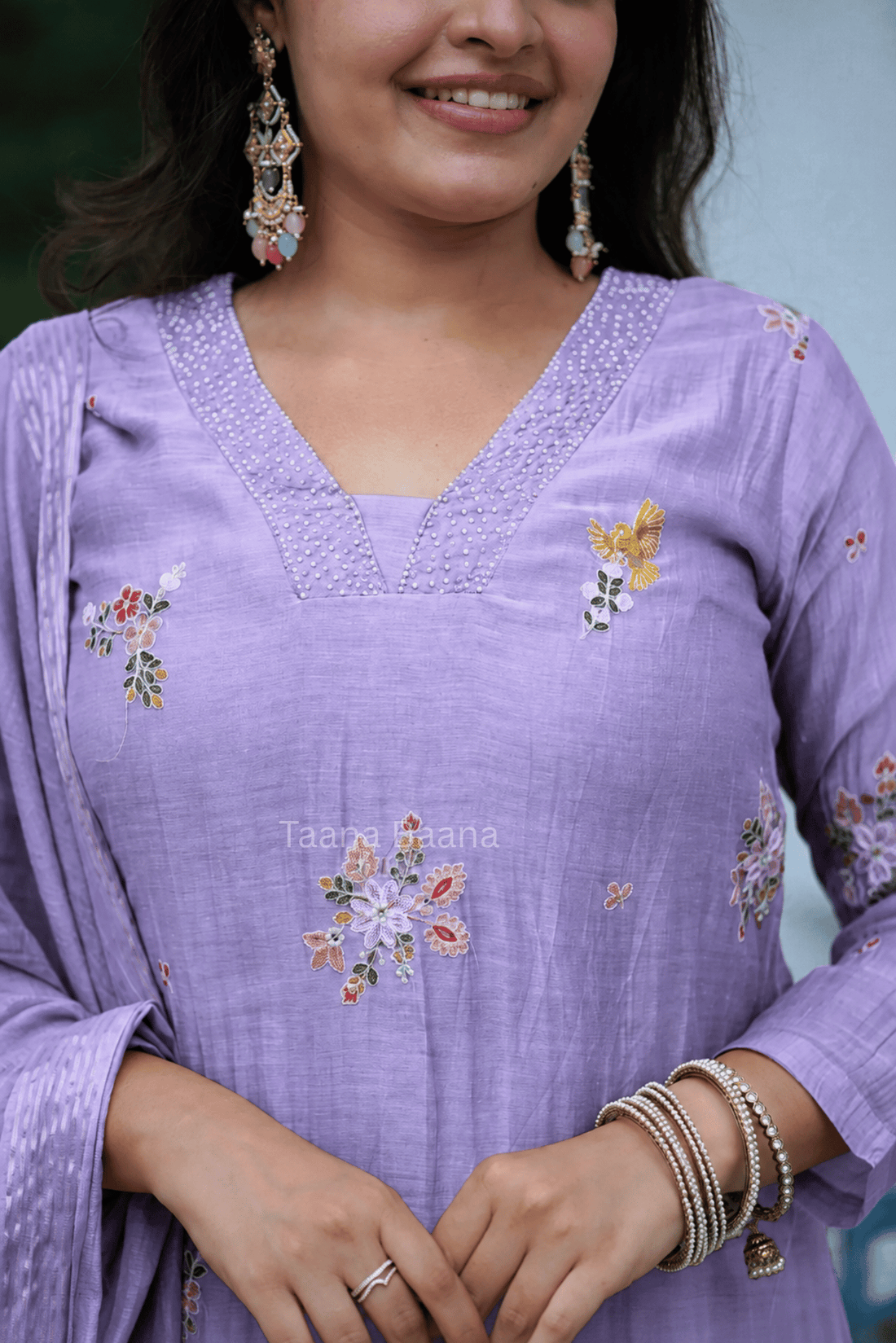 Dupatta Pant Set