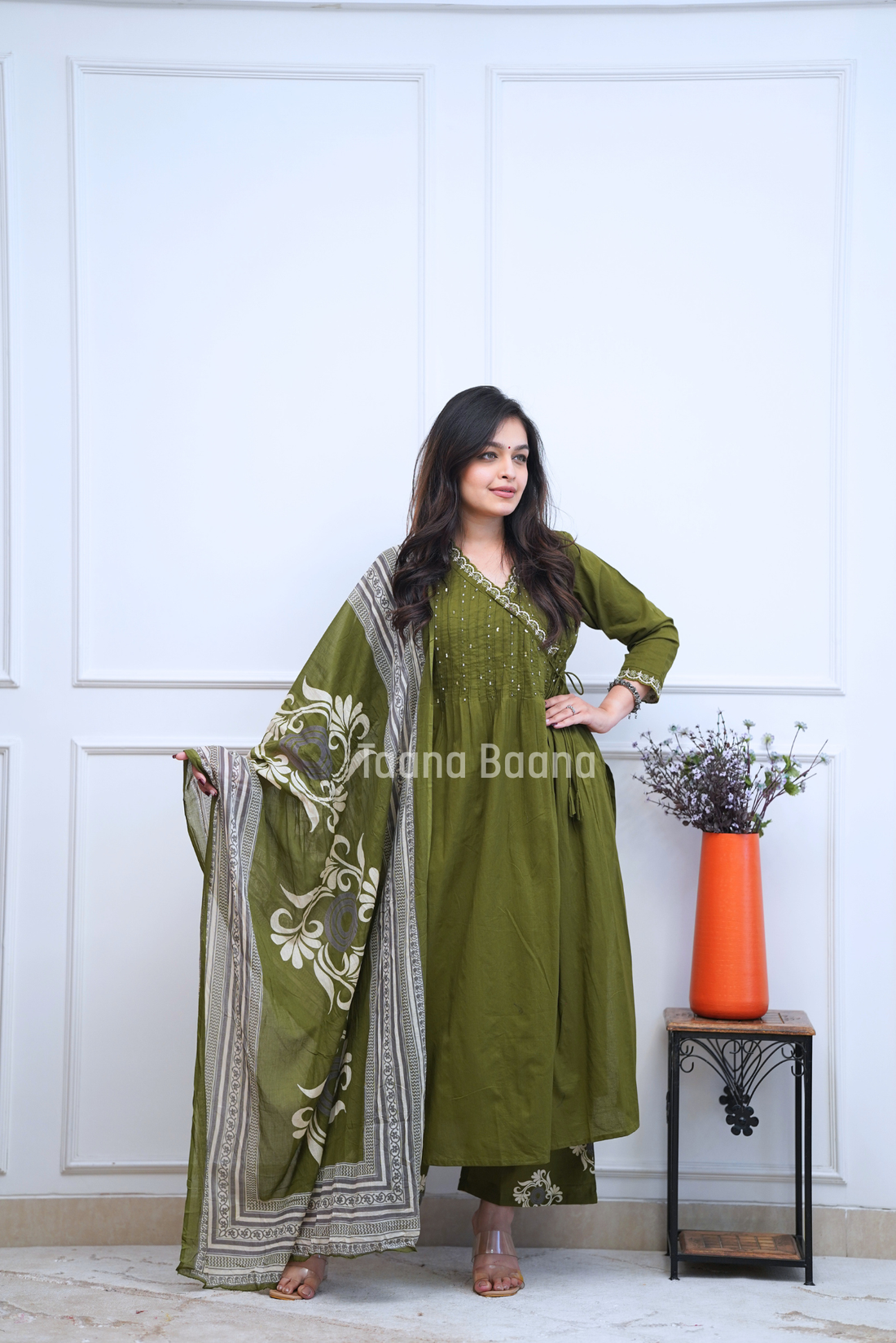 Dupatta Pant Set