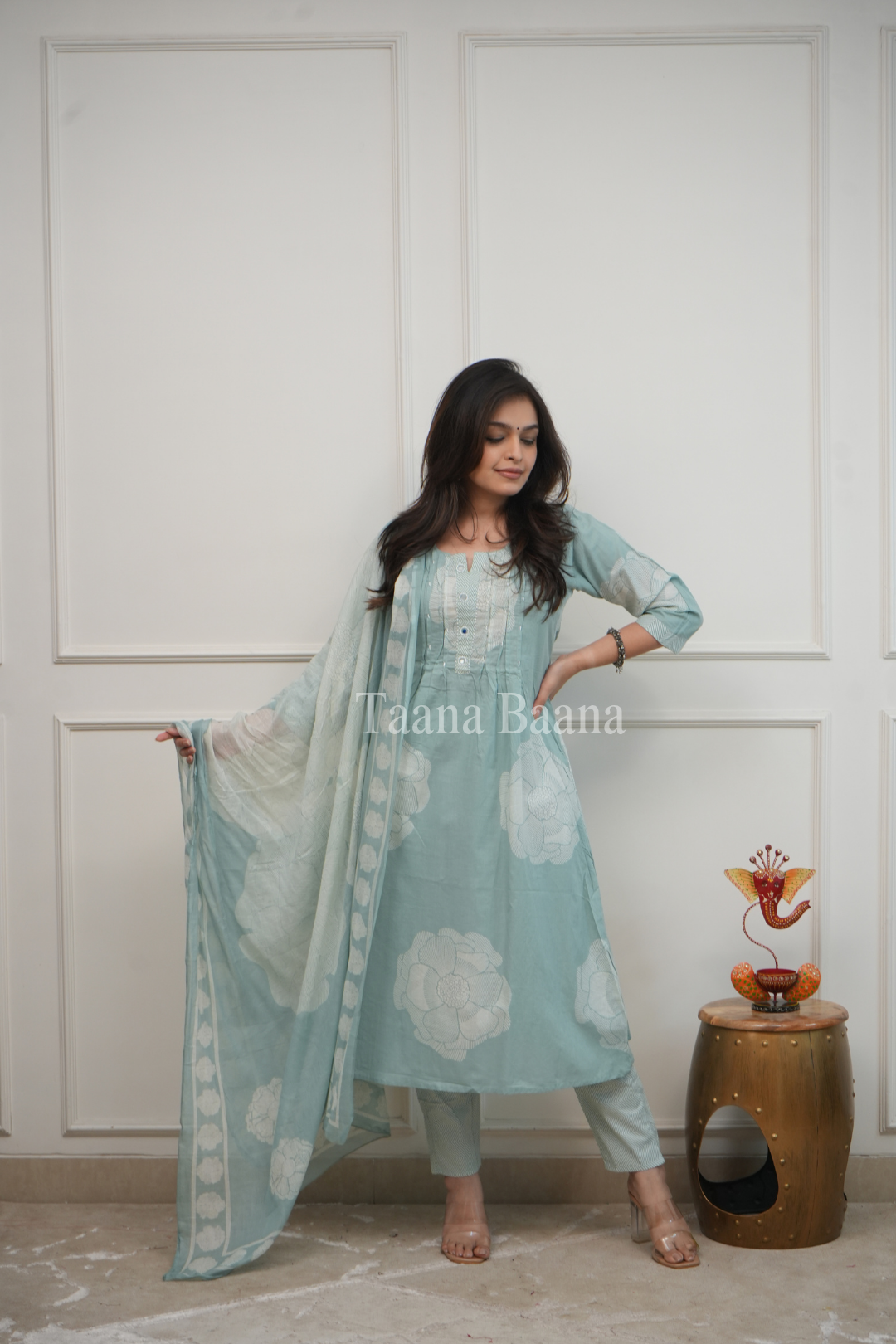 Dupatta Pant Set