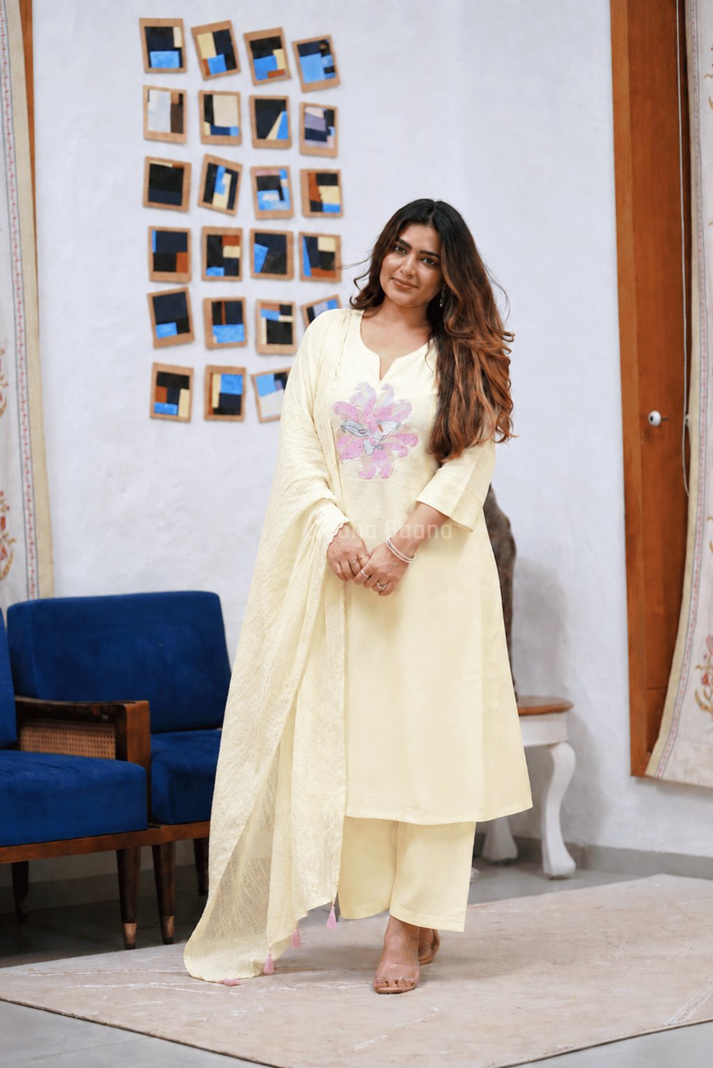 Dupatta Pant Set
