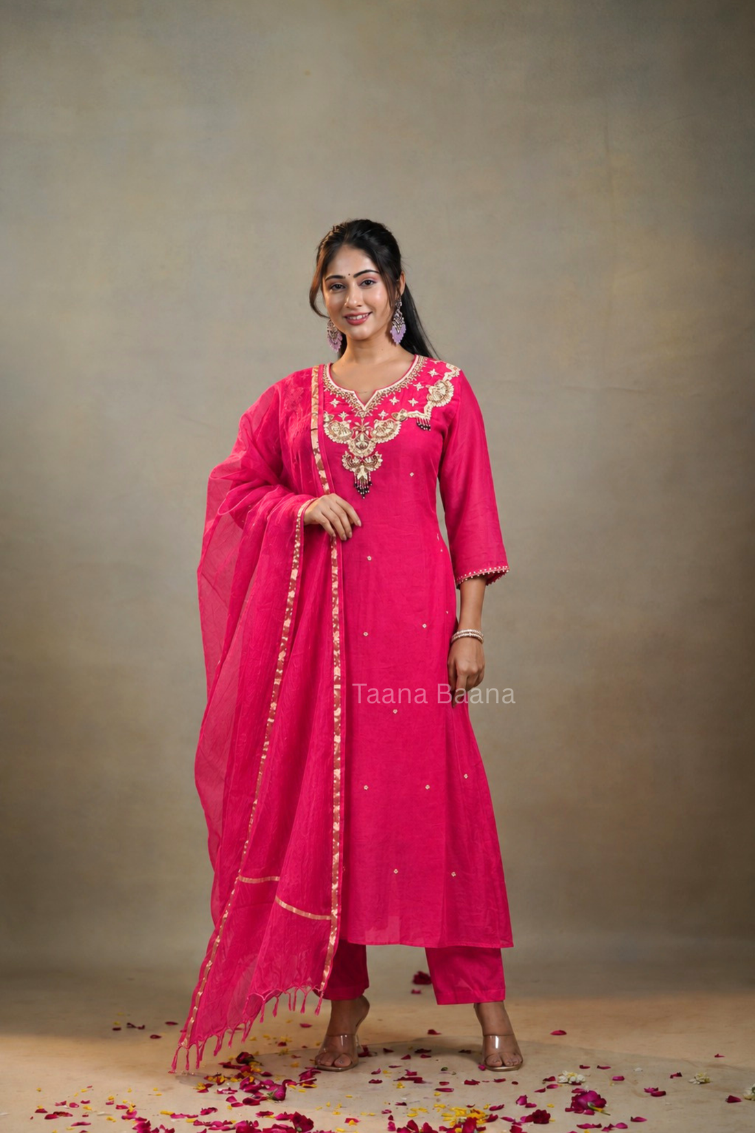 Dupatta Pant Set
