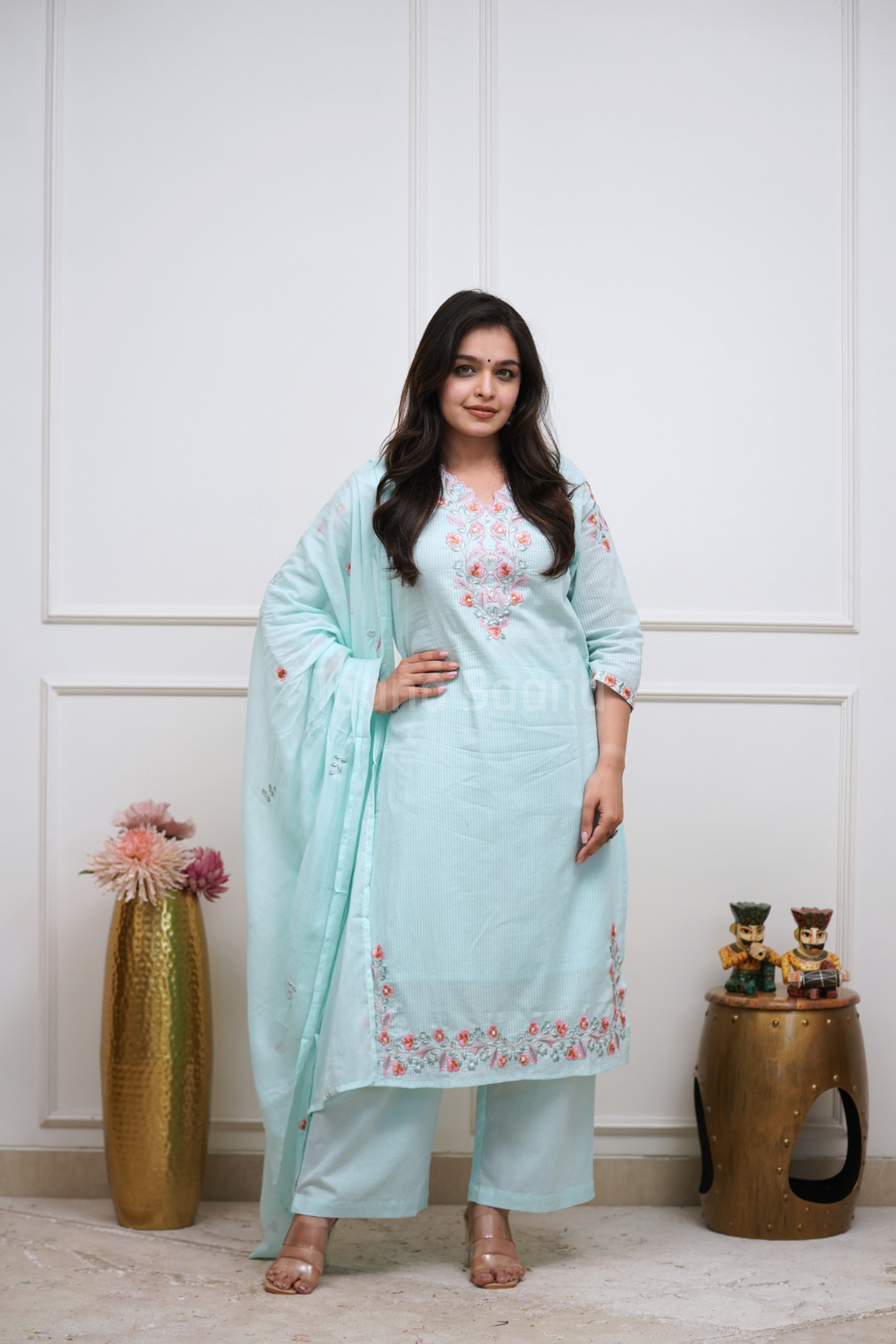 Dupatta Pant Set