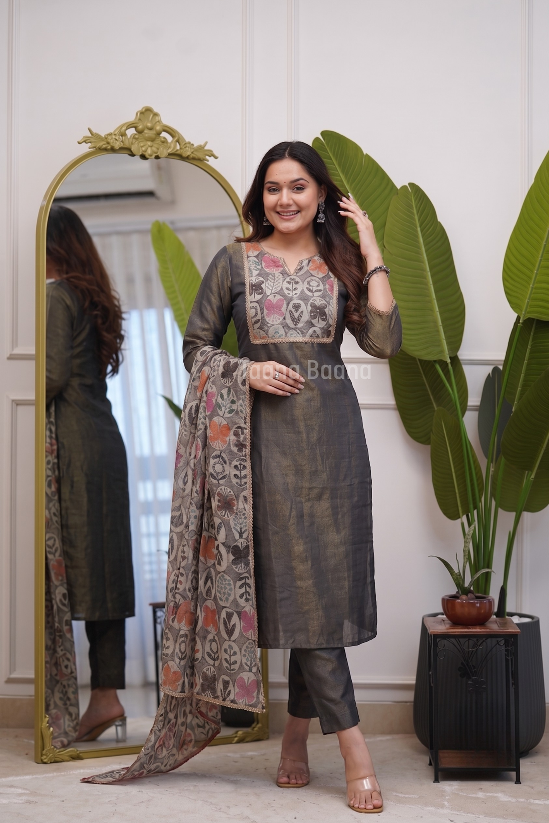 Dupatta Pant Set