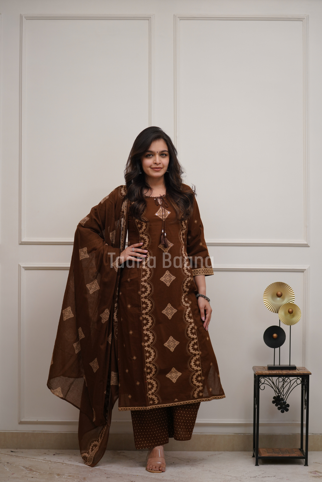 Dupatta Plazo Set