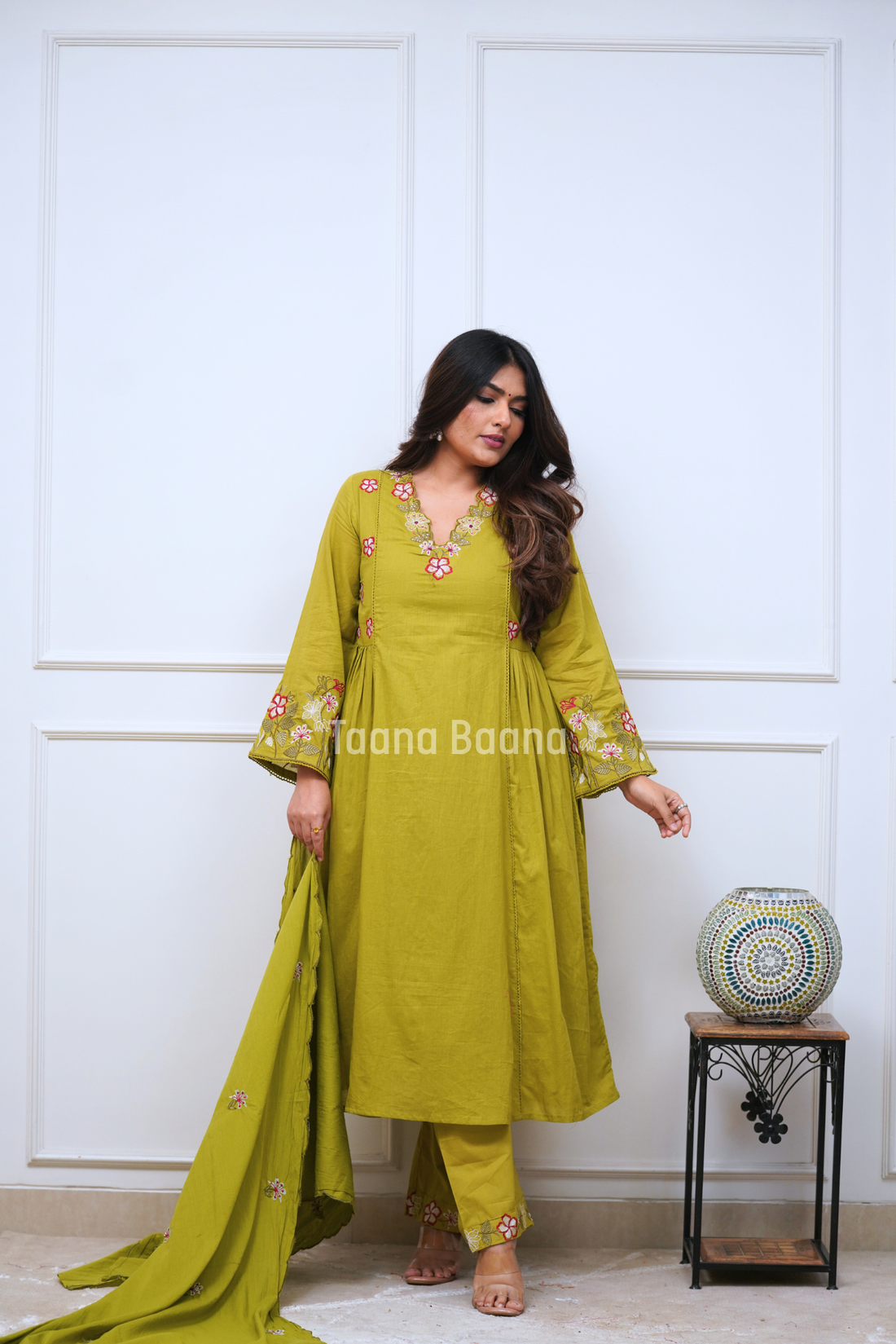 Dupatta Pant Set