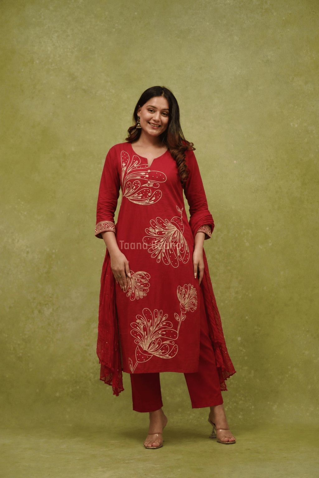 Dupatta Pant Set