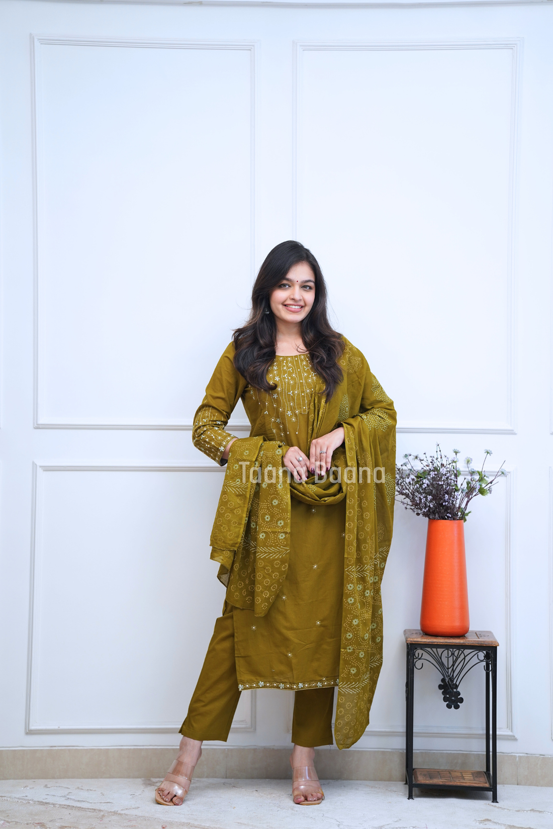 Dupatta Pant Set