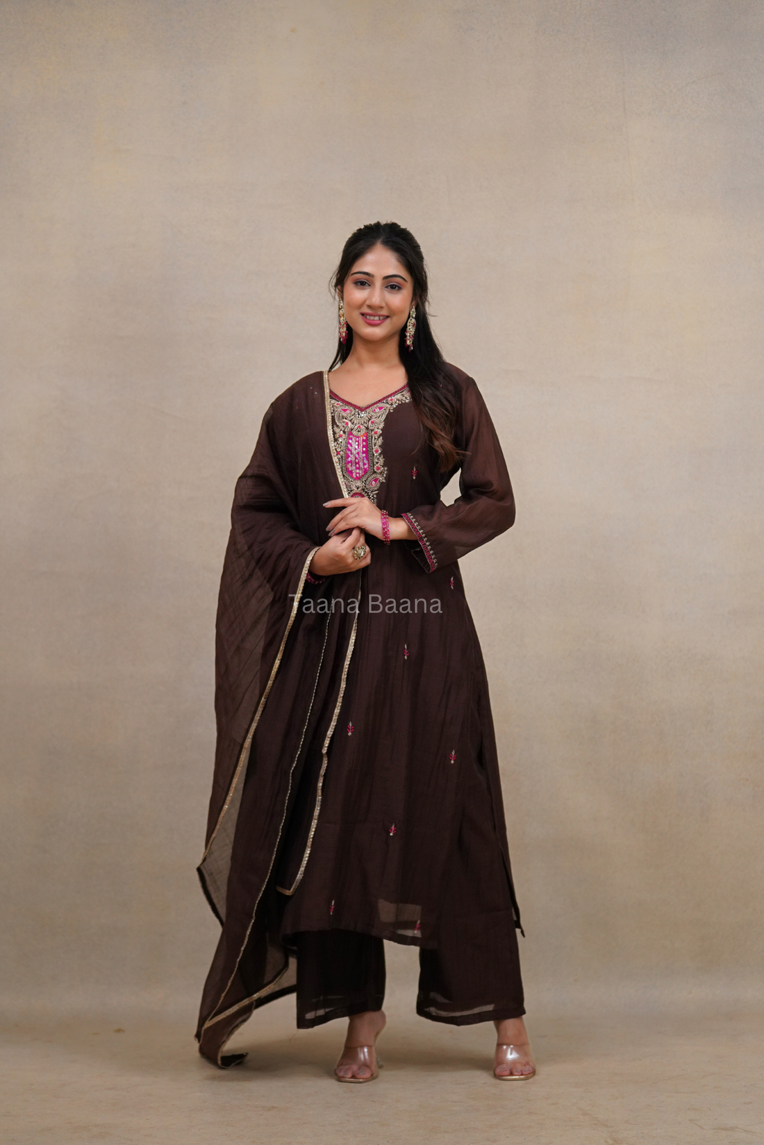 Dupatta Pant Set