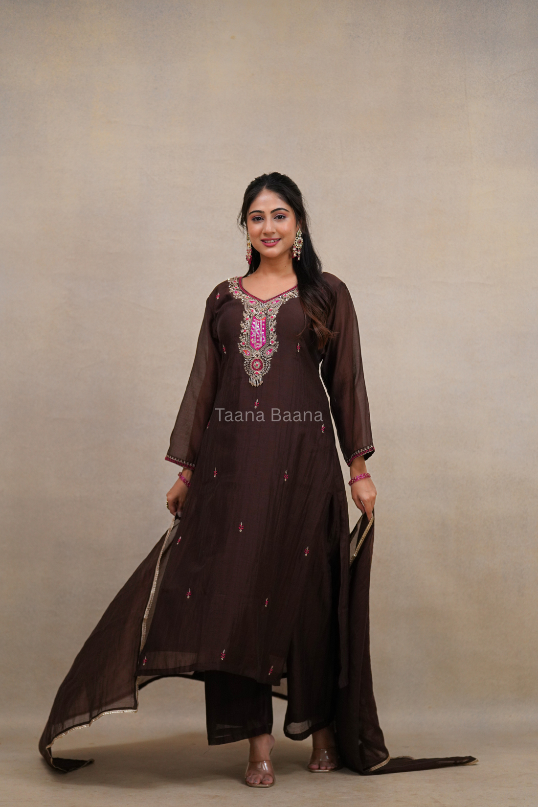 Dupatta Pant Set