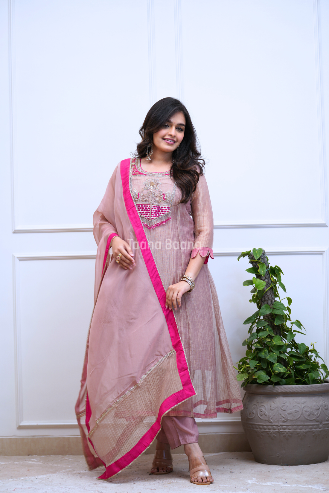 Dupatta Pant Set