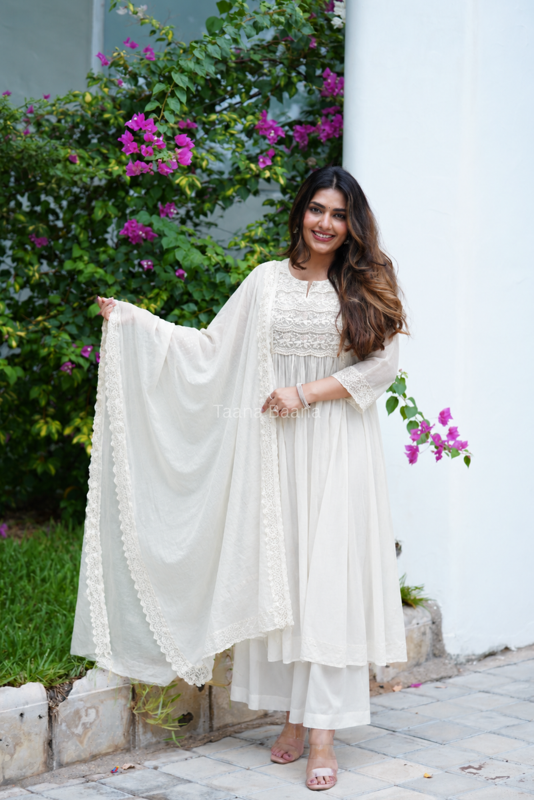 Dupatta Plazo Set