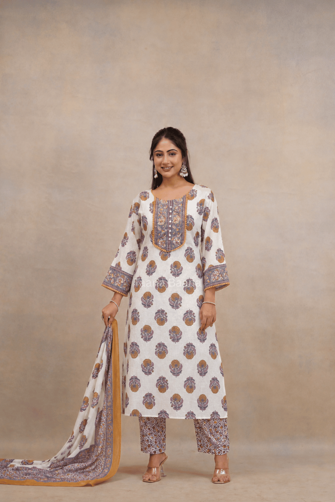 Dupatta Pant Set