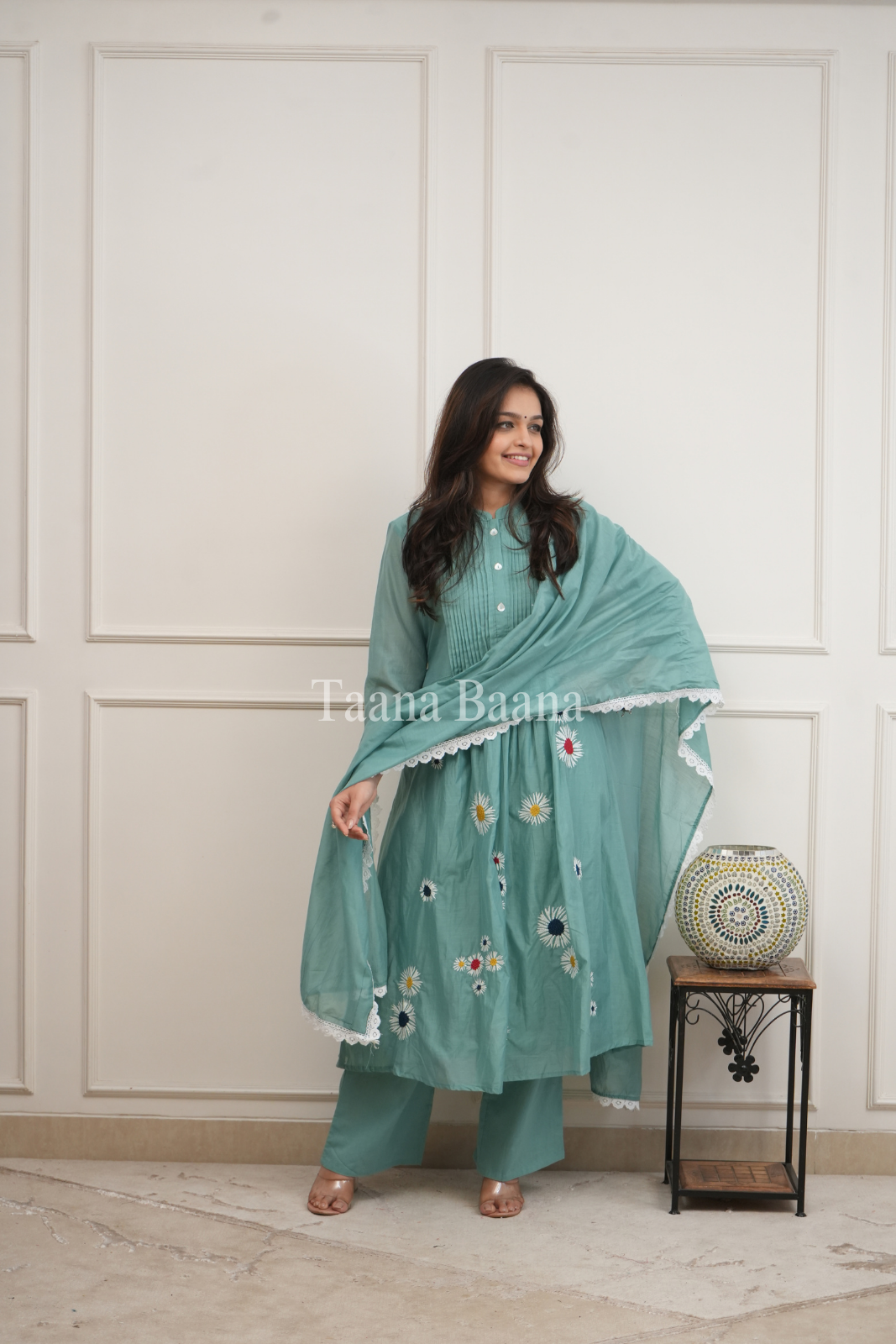 Dupatta Pant Set