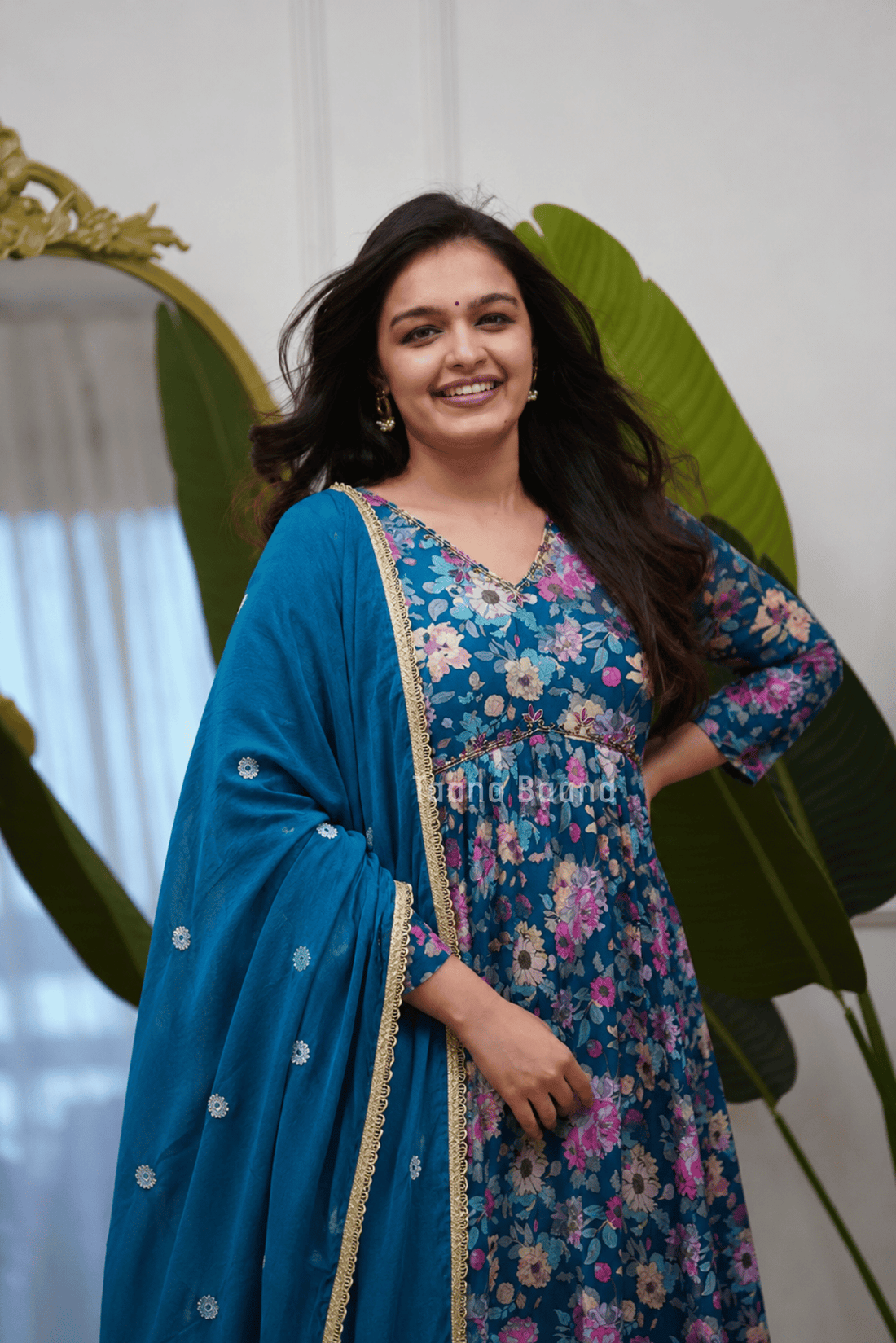 Anarkali Dupatta Suit