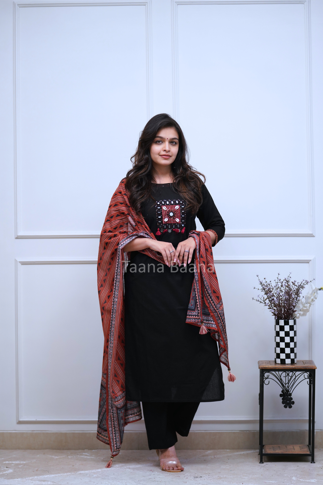 Dupatta Pant Set